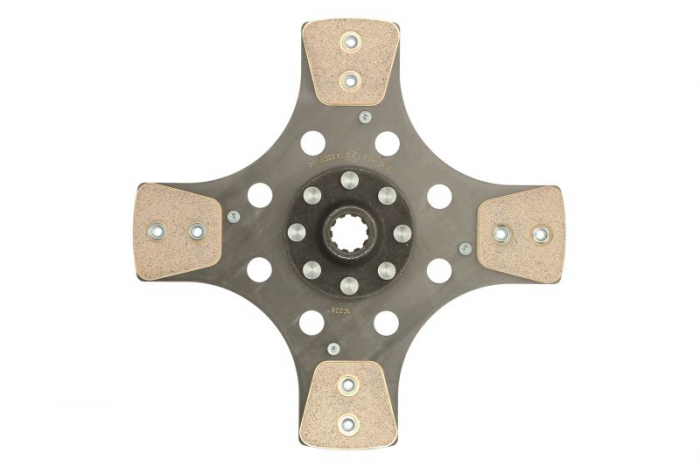Disc ambreiaj ceramica (280mm; 4) potrivit URSUS 10000; CASE IH FARMALL, JX, JXC, JXN, JXV, QUANTUM; CASE-STEYR 300, 400, 4000; NEW HOLLAND T4 POWER STAR, T4000 8035.25-NEF4(F4GE0454A)