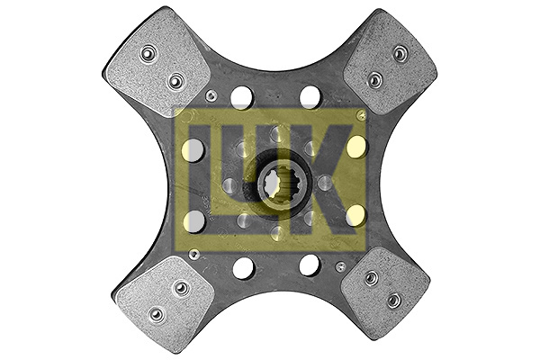 Disc ambreiaj ceramica (280mm; 4) potrivit URSUS 10000; CASE IH FARMALL, JX, JXC, JXN, JXV, QUANTUM; CASE-STEYR 300, 400, 4000; NEW HOLLAND T4 POWER STAR, T4000 8035.25-NEF4(F4GE0454A) [4]