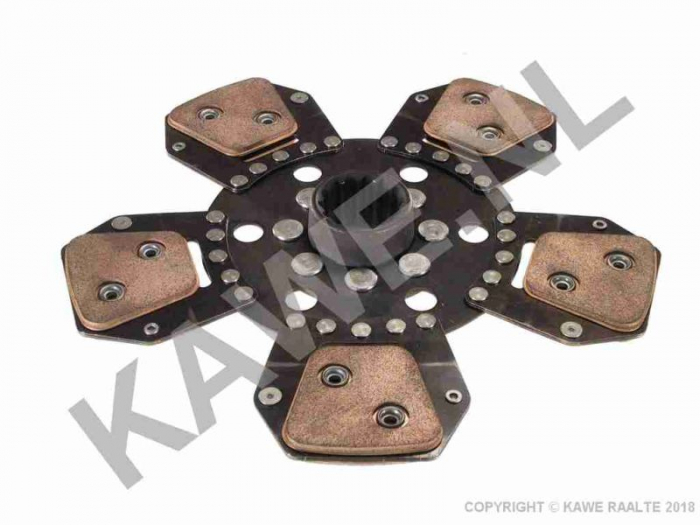 Disc ambreiaj ceramica (280mm; 5) potrivit AGRIFULL 46, 8000; FIAT 400, 500, 5000, 55-XX, 600, 6000, 60-XX, 62-XX, 65-XX, 700, 70-XX, 72-XX, 80-XX, 82-XX, 85-XX, 88-XX 8035.01-8046.06
