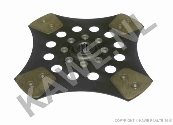 Disc ambreiaj ceramica (280mm; numar adaptori: 4) potrivit Deutz Fahr 5080 D Ecoline, 310 Vc, 310 Vl, 310 Vm, 310 Vn, V 70 C, V 70 N, V 80 L, V 80 M, V 80 N, 57, 57 F, 67, 67 F, 310 Ecoline - diametru [2]