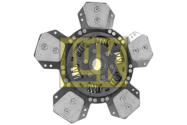 Disc ambreiaj ceramica (290mm; 5) potrivit FENDT 300, 400, 700, 800, 900; CASE IH C, CS; CASE-STEYR 8000, 900, M 900; LINDNER 1000 320.80-WD411 [4]