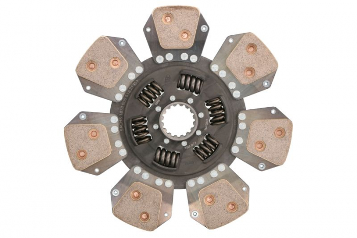 Disc ambreiaj ceramica (310mm; 6) calitate OE OES; nou potrivit CASE IH FARMALL, JX, JXU; CASE-STEYR 4000; FORD 4000; NEW HOLLAND 4000, 5000, 6000, 7000, L 8045.05.370-NEF4(F4GE0454A)