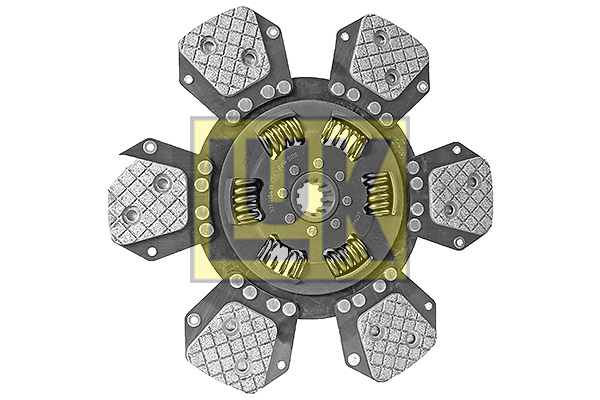 Disc ambreiaj ceramica (310mm; 6) potrivit CASE IH 200, 2000, 300, 3000, 400, 4000, 500, 600, 700, 800, 900; MANITOU P BD-154-DT-268 [4]