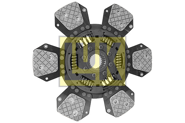 Disc ambreiaj ceramica (310mm; 6) potrivit CLAAS ATOS; DEUTZ FAHR 5000, AGROCLIMBER, AGROCOMPACT, AGROCOMPACT F, AGROFARM, AGROLUX, AGROPLUS; HUERLIMANN H, PRESTIGE, XA, XB 1000.3-TD2012L04 [4]