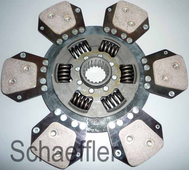 Disc ambreiaj ceramica (310mm; 6) potrivit DEUTZ FAHR 5000, AGROLUX, AGROPLUS; HUERLIMANN JOKER, XA, XE; LAMBORGHINI CRONO, R, REKORD, SPIRE; SAME ARGON 3, DORADO 1   2 1000.3-1000.4WTI