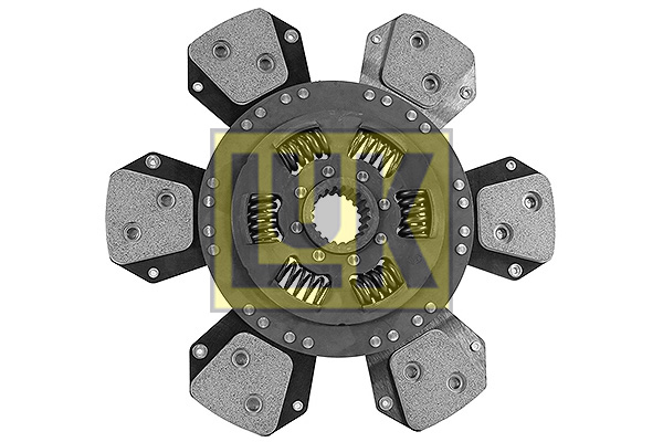 Disc ambreiaj ceramica (310mm; 6) potrivit DEUTZ FAHR 5000, AGROLUX, AGROPLUS; HUERLIMANN JOKER, XA, XE; LAMBORGHINI CRONO, R, REKORD, SPIRE; SAME ARGON 3, DORADO 1 / 2 1000.3-1000.4WTI [4]
