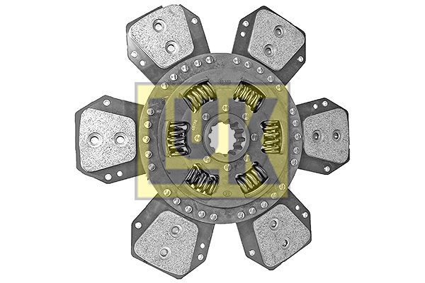 Disc ambreiaj ceramica (310mm; 6) potrivit FARMTRAC 75; MASSEY FERGUSON 3000 1006-6T-A6.3544 [4]