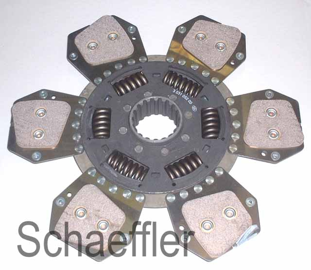 Disc ambreiaj ceramica (310mm; 6) potrivit FIAT 1000, 160-XX, 180-XX; FIATAGRI 1000 8365.05.500-8365.25.533 [2]