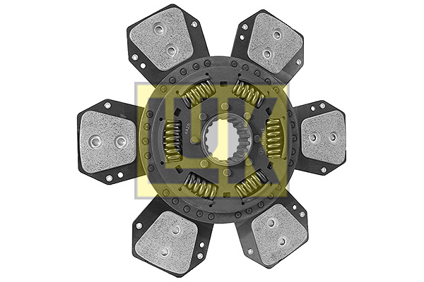 Disc ambreiaj ceramica (310mm; 6) potrivit FIAT 1000, 160-XX, 180-XX; FIATAGRI 1000 8365.05.500-8365.25.533 [4]