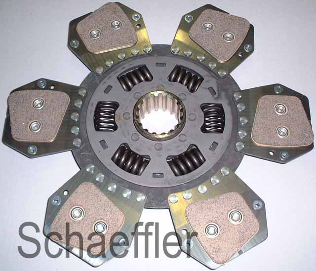 Disc ambreiaj ceramica (310mm; 6) potrivit RENAULT 700, 800, CERES, XX-12, XX-14, XX-32, XX-34 4.248-F4L913 [2]