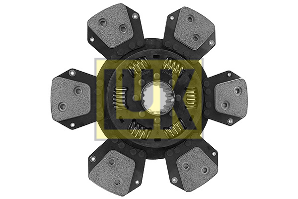 Disc ambreiaj ceramica (310mm; 6) potrivit RENAULT 700, 800, CERES, XX-12, XX-14, XX-32, XX-34 4.248-F4L913 [4]