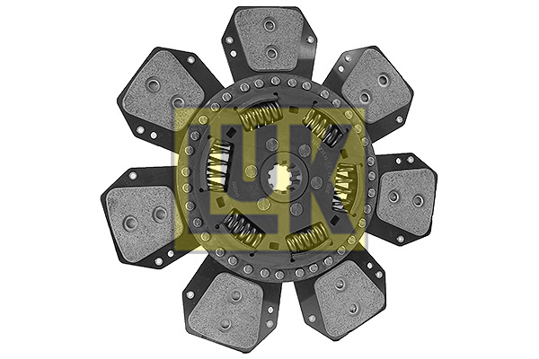 Disc ambreiaj ceramica (310mm; 7) potrivit CASE IH C, CX; MC CORMICK C, CX 1004-40T-G4,0T 01.98- [4]