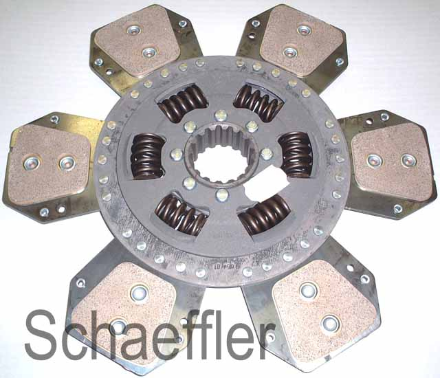 Disc ambreiaj ceramica (310mm; 7) potrivit CASE IH FARMALL, JX, JXU; CASE-STEYR 4000; FORD 4000; NEW HOLLAND 4000, 5000, 6000, 7000, L, T4 POWER STAR, T5000, TD5 8045.05.370-NEF4(F4GE0454A)