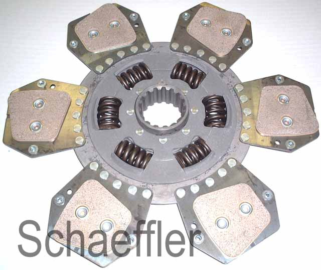 Disc ambreiaj ceramica (310mm; 7) potrivit CASE IH FARMALL, JX, JXU; CASE-STEYR 4000; FORD 4000; NEW HOLLAND 4000, 5000, 6000, 7000, L, T4 POWER STAR, T5000, TD5 8045.05.370-NEF4(F4GE0454A) [2]