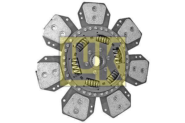 Disc ambreiaj ceramica (310mm; 7) potrivit ZETOR PROXIMA Z1105/Z1205/Z7205 [3]