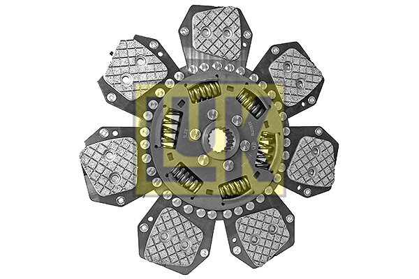 Disc ambreiaj ceramica (310mm; 7) potrivit ZETOR PROXIMA Z1105/Z1205/Z7205 [4]