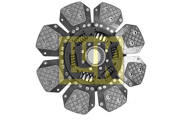 Disc ambreiaj ceramica (310mm; 8) potrivit DEUTZ FAHR DX BF4L913-F6L913 [4]