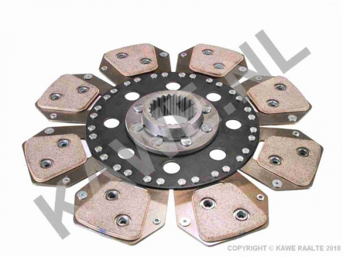 Disc ambreiaj ceramica (310mm; 8) potrivit LANDINI 10000; MASSEY FERGUSON 1000 6.354-A6.3544