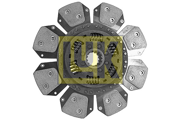 Disc ambreiaj ceramica (310mm; 8) potrivit LANDINI 60, 6000, 70, 7000, 80, 8000, 9000, ADVANTAGE, ATLANTIS, ATLAS, BLIZARD, GHIBLI, GLOBALFARM, POWERFARM 1004-40-T4.236 [4]