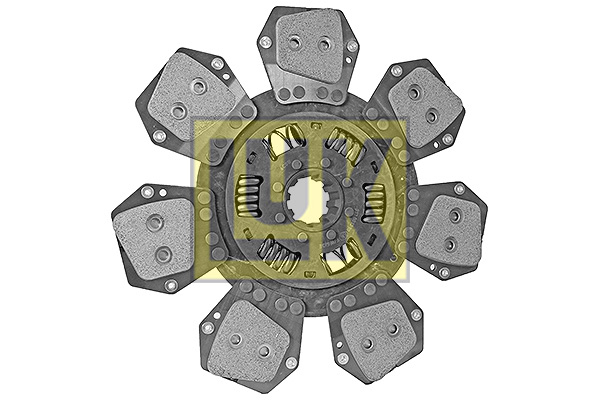Disc ambreiaj ceramica (321mm; 7) potrivit FORD 5000, 6000, 7000, 8000, 9000; NEW HOLLAND 5000, 6000, 7000, 8000, 9000, TS, TW 233DF-A4.236 [4]