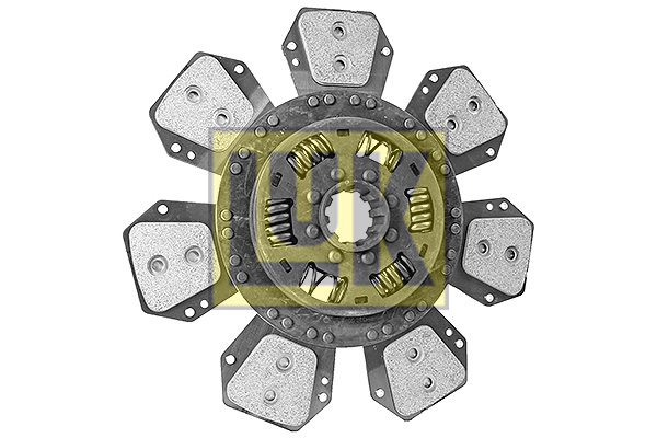 Disc ambreiaj ceramica (321mm; 7) potrivit FORD 5000, 6000, 7000, 8000, 9000; NEW HOLLAND 5000, 6000, 7000, 8000, 9000, TS, TW 233DF-A4.236 [3]