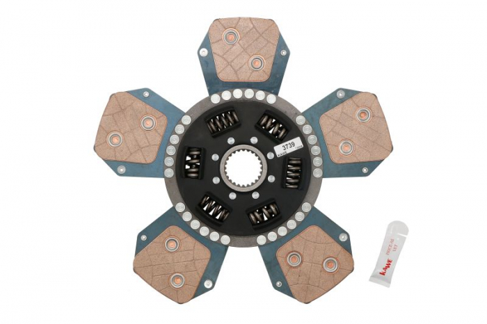Disc ambreiaj ceramica (327mm; 5) potrivit CLAAS ATOS; DEUTZ FAHR 5000, AGROCLIMBER, AGROFARM, AGROLUX, AGROPLUS, AGROTRAC; HUERLIMANN XB, XM, XT; LAMBORGHINI C, NITRO R 1000.4W-TD2012L04