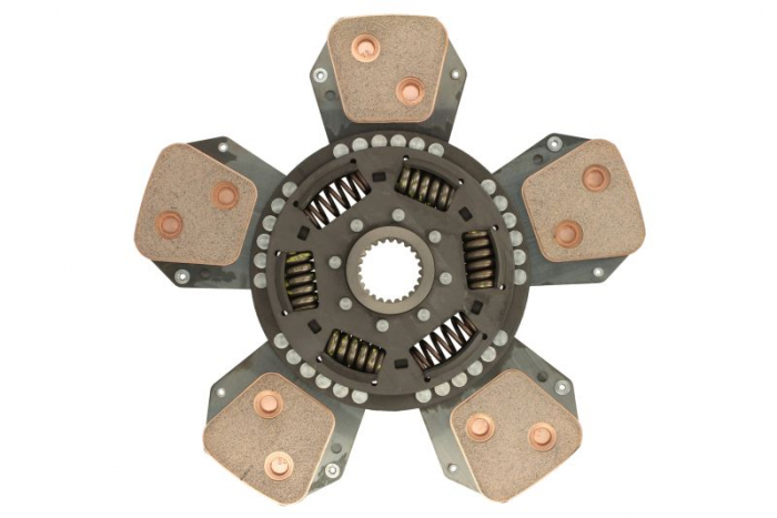 Disc ambreiaj ceramica (327mm; 5) potrivit CLAAS ATOS; DEUTZ FAHR 5000, AGROCLIMBER, AGROFARM, AGROLUX, AGROPLUS, AGROTRAC; HUERLIMANN XB, XM, XT; LAMBORGHINI C, NITRO R 1000.4W-TD2012L04