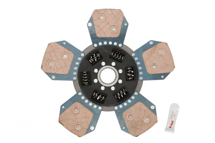 Disc ambreiaj ceramica (327mm; 5) potrivit CLAAS ATOS; DEUTZ FAHR 5000, AGROCLIMBER, AGROFARM, AGROLUX, AGROPLUS, AGROTRAC; HUERLIMANN XB, XM, XT; LAMBORGHINI C, NITRO R 1000.4W-TD2012L04 [2]