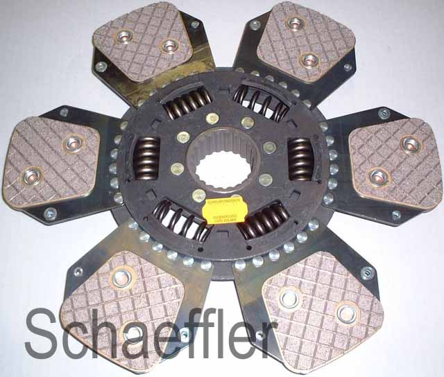 Disc ambreiaj ceramica (327mm; 6) potrivit DEUTZ FAHR AGROSTAR   AGROSTAR DX, DX BF4L913-F6L913