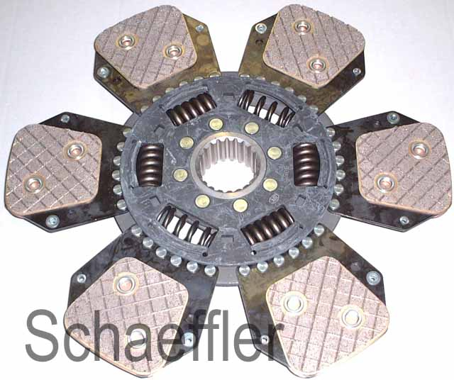 Disc ambreiaj ceramica (327mm; 6) potrivit DEUTZ FAHR AGROSTAR   AGROSTAR DX, DX BF4L913-F6L913