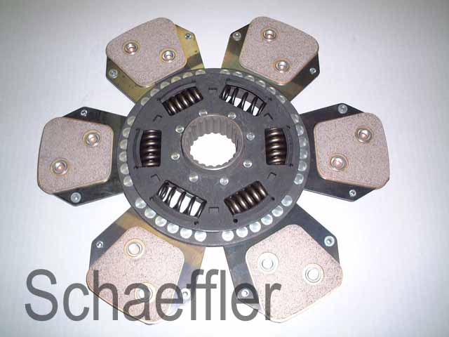 Disc ambreiaj ceramica (327mm; 6) potrivit DEUTZ FAHR AGROSTAR / AGROSTAR DX, DX BF4L913-F6L913 [2]