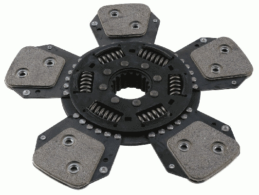 Disc ambreiaj ceramica (330mm; 5) potrivit CASE IH MXM; FIATAGRI F; NEW HOLLAND 8000, M, TM 675TA/HB-8065.16 [4]