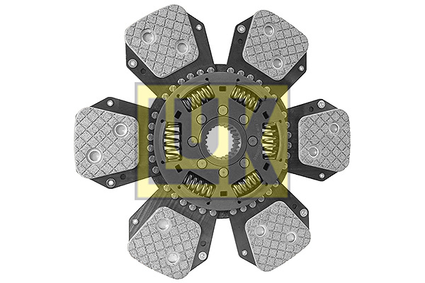 Disc ambreiaj ceramica (330mm; 6) potrivit DEUTZ FAHR AGROLUX; HUERLIMANN H, PRESTIGE, XB, XT; LAMBORGHINI CROSS / CROSS BASSO, FORMULA, GRAND PRIX, HIGH CLEARANCE, N 1000.4A4-F4L913T [4]
