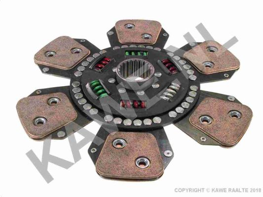 Disc ambreiaj ceramica (330mm; 6) potrivit DEUTZ FAHR AGROSTAR / AGROSTAR DX, DX BF4L913-F6L913 [3]