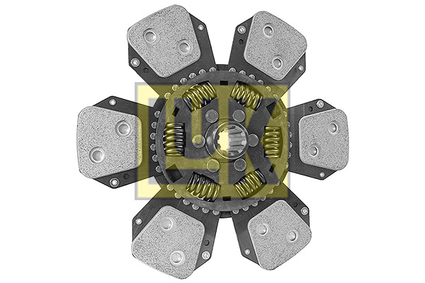 Disc ambreiaj ceramica (330mm; 6) potrivit MERCEDES 1000, 900 OM314.970-OM366.912 03.79-12.93 [4]