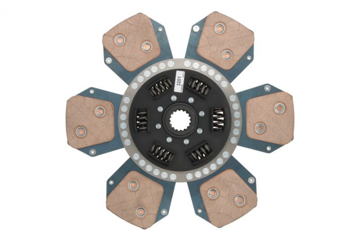 Disc ambreiaj ceramica (330mm; 6) potrivit RENAULT 100, 1000, 900, XX-12, XX-14, XX-54 D226-4-D227-6 [2]