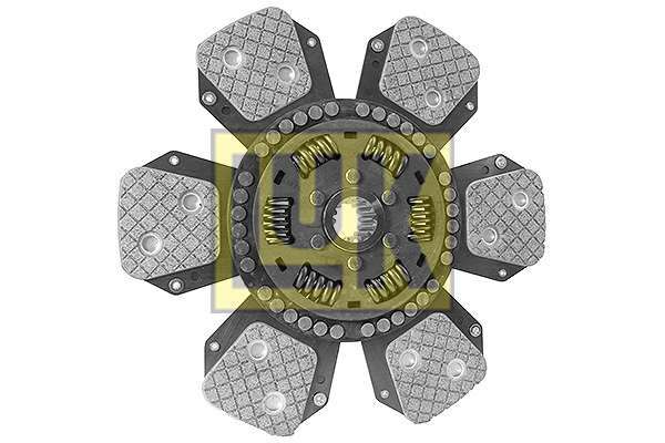 Disc ambreiaj ceramica (330mm; 6) potrivit RENAULT 100, 1000, 900, XX-12, XX-14, XX-54 D226-4-D227-6 [4]