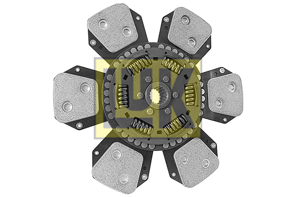 Disc ambreiaj ceramica (330mm; 6) potrivit ZETOR 10000, 7000, 8000, 9000, FORTERRA; JOHN DEERE 2000; MASSEY FERGUSON 4000 1000.6WTI-Z8002.1134 [3]