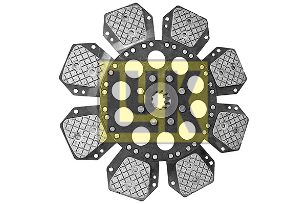 Disc ambreiaj ceramica (330mm; 8) potrivit FENDT 300 BF4L913T-TD226B-4 01.80- [3]