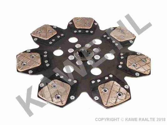 Disc ambreiaj ceramica (330mm; 8) potrivit FENDT 300 BF4L913T-TD226B-4 dupa 1980 [2]