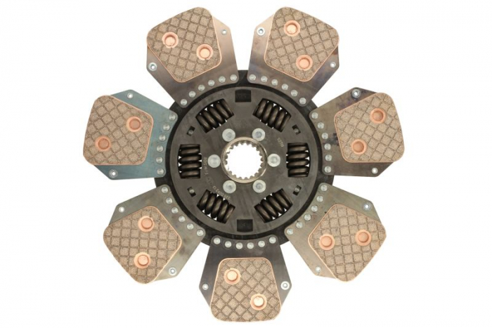 Disc ambreiaj ceramica (350mm; 7) potrivit MERCEDES UNIMOG, 1000 OM353.949-OM382.950 03.76-
