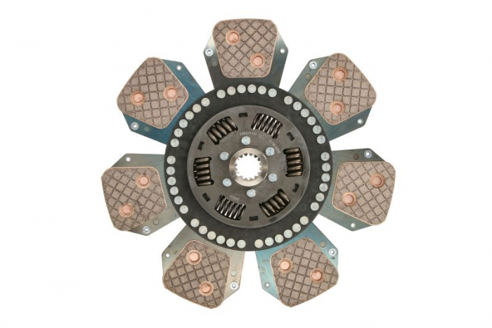 Disc ambreiaj ceramica (350mm; 7) potrivit RENAULT 100, XX-14, XX-54 D227-6/TD226-6/TD228-6 [2]