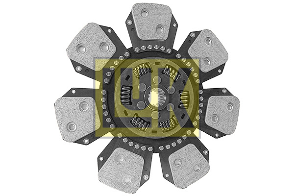 Disc ambreiaj ceramica (350mm; 7) potrivit RENAULT 100, XX-14, XX-54 D227-6/TD226-6/TD228-6 [3]