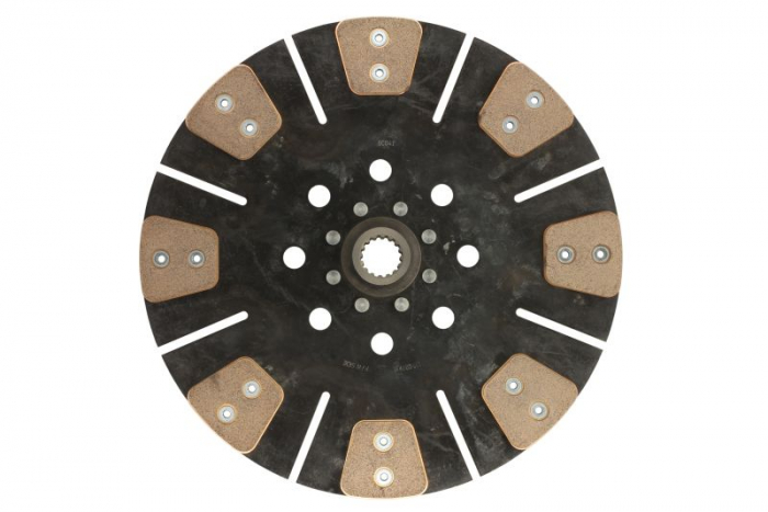 Disc ambreiaj ceramica (350mm; 8) potrivit CASE IH 1000 D-358-DT-402 01.79-12.96