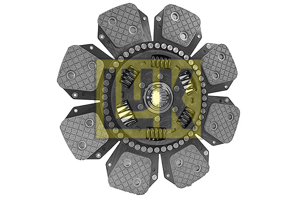 Disc ambreiaj ceramica (350mm; 8) potrivit RENAULT 100, TEMIS, XX-14, XX-54 D227-6-TD228-6 [4]