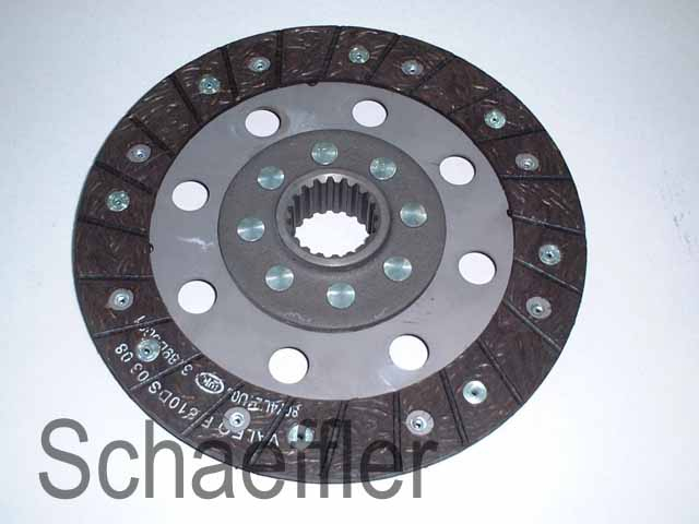 Disc ambreiaj organic (215mm) profil complet potrivit DEUTZ FAHR AGROKID; HUERLIMANN PRINCE; LAMBORGHINI RUNNER; SAME SOLARIS K3F-D/K4F-D/K4F-DT [2]