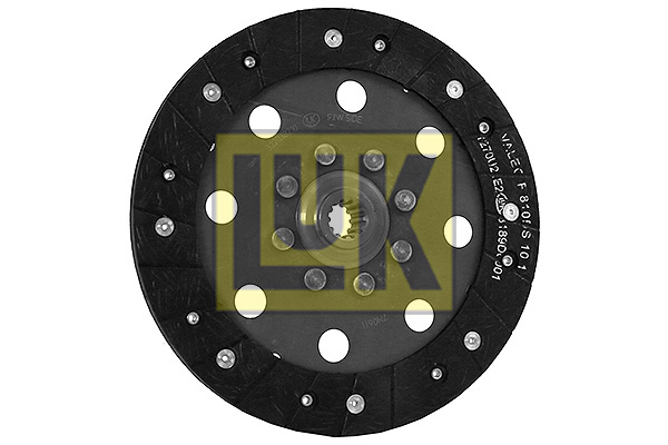 Disc ambreiaj organic (215mm) profil complet potrivit DEUTZ FAHR AGROKID; HUERLIMANN PRINCE; LAMBORGHINI RUNNER; SAME SOLARIS K3F-D/K4F-D/K4F-DT [4]