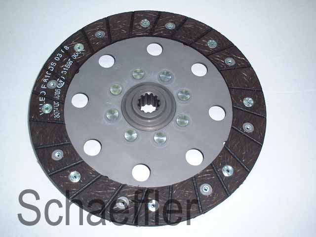 Disc ambreiaj organic (215mm) profil complet potrivit DEUTZ FAHR AGROKID; HUERLIMANN PRINCE; LAMBORGHINI RUNNER; SAME SOLARIS K3F-D K4F-D K4F-DT