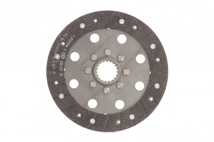 Disc ambreiaj organic (215mm) profil complet potrivit DEUTZ FAHR AGROKID; HUERLIMANN PRINCE; LAMBORGHINI RUNNER; SAME SOLARIS K3F-D/K4F-D/K4F-DT [4]