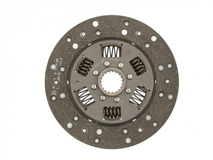 Disc ambreiaj organic (225mm) profil complet potrivit DEUTZ FAHR AGROKID; HUERLIMANN PRINCE; LAMBORGHINI R; MASSEY FERGUSON 2000; SAME SOLARIS K4F-D-S4L-T